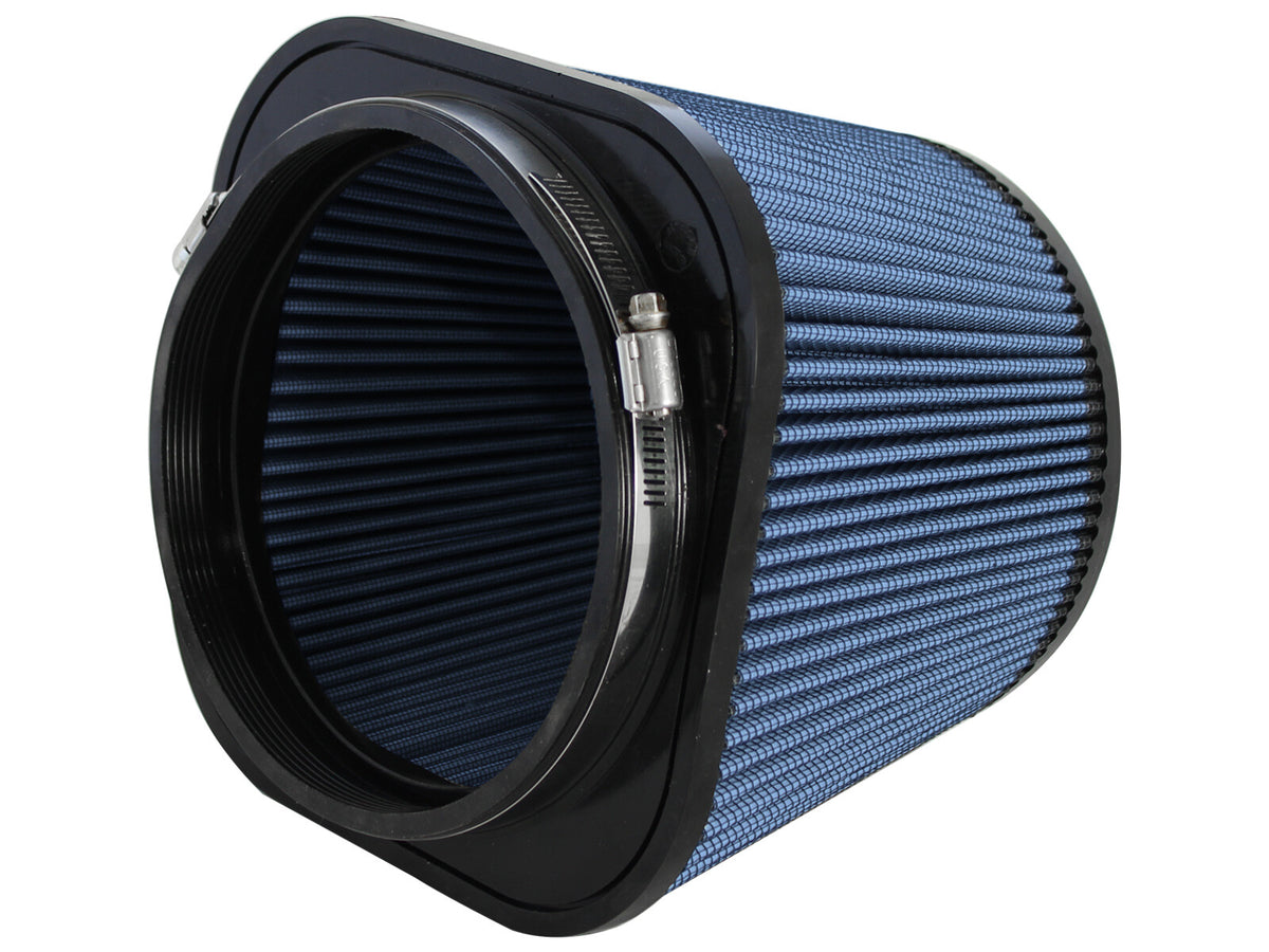Magnum Force Intake Replacement Air Filter w/ Pro 5R Media 7-1/8 Inch F x (8-3/4 x 8-3/4) Inch B x 7 Inch T (Inverted) x 6-3/4 Inch H aFe Power-2