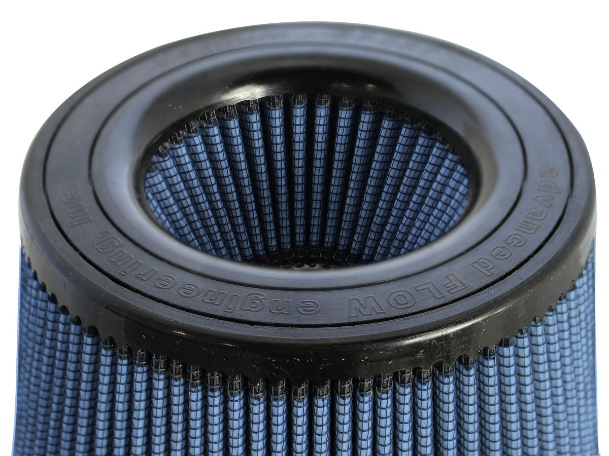 Magnum Force Intake Replacement Air Filter w/ Pro 5R Media 7-1/8 Inch F x (8-3/4 x 8-3/4) Inch B x 7 Inch T (Inverted) x 6-3/4 Inch H aFe Power-4