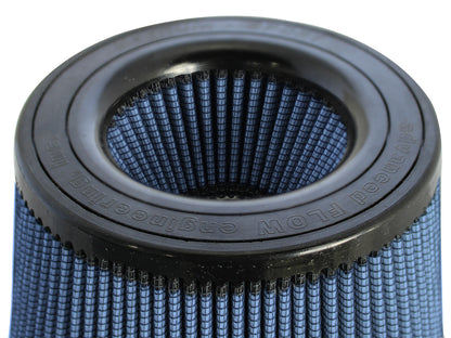 Magnum Force Intake Replacement Air Filter w/ Pro 5R Media 7-1/8 Inch F x (8-3/4 x 8-3/4) Inch B x 7 Inch T (Inverted) x 6-3/4 Inch H aFe Power-4