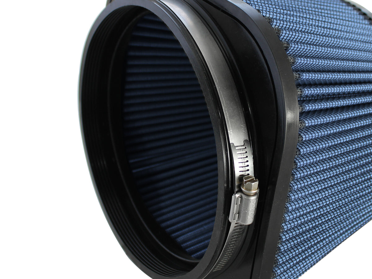 Magnum Force Intake Replacement Air Filter w/ Pro 5R Media 7-1/8 Inch F x (8-3/4 x 8-3/4 ) Inch B x 7 Inch T (Inverted) x 5-3/4 Inch H aFe Power-3