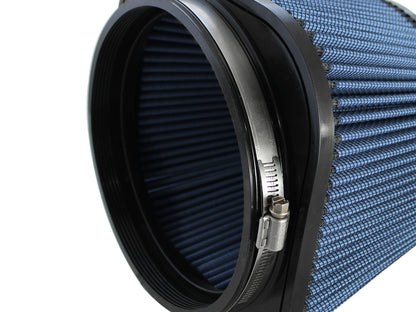 Magnum Force Intake Replacement Air Filter w/ Pro 5R Media 7-1/8 Inch F x (8-3/4 x 8-3/4 ) Inch B x 7 Inch T (Inverted) x 5-3/4 Inch H aFe Power-3