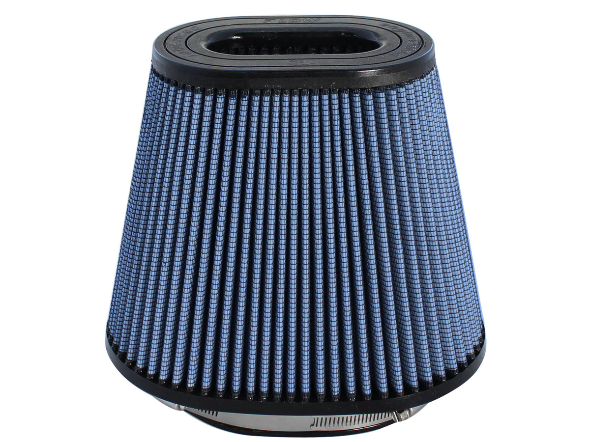 Magnum Force Intake Replacement Air Filter w/ Pro 5R Media (5-1/4x7) Inch F x (6-3/8x10) Inch B x (4-1/2x6-3/4) Inch T (Inverted) x 8 Inch H aFe Power