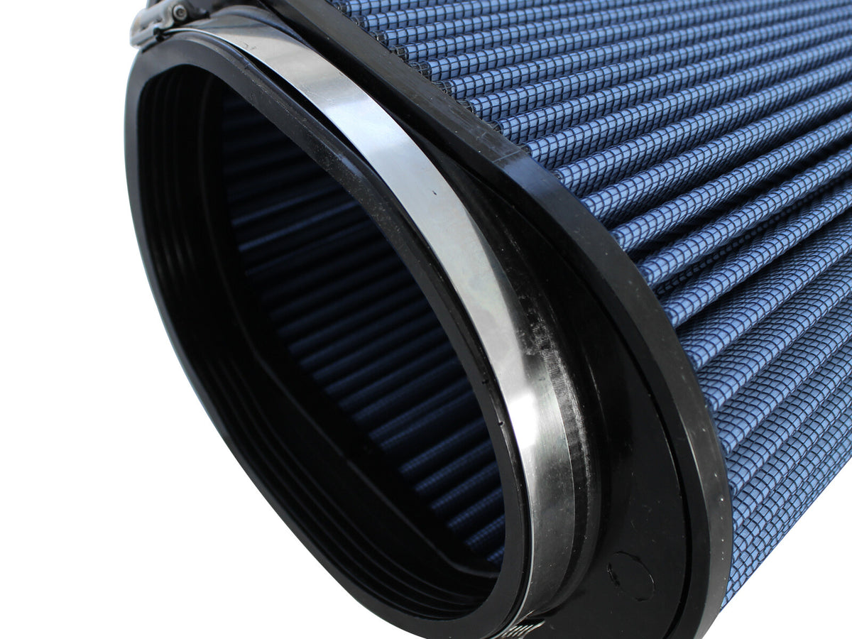 Magnum Force Intake Replacement Air Filter w/ Pro 5R Media (5-1/4x7) Inch F x (6-3/8x10) Inch B x (4-1/2x6-3/4) Inch T (Inverted) x 8 Inch H aFe Power-3
