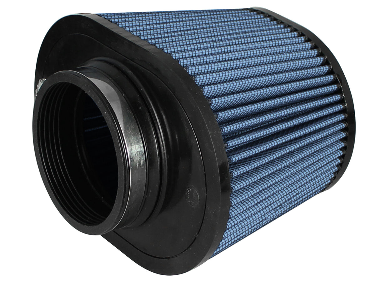 Magnum Force Intake Replacement Air Filter w/ Pro 5R Media 4 Inch F x (9x6-1/2) Inch B x (6-3/4x5-1/2) Inch T (Inverted) x 6-1/8 Inch H aFe Power-1