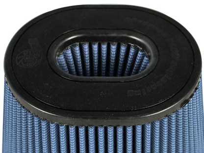 Magnum Force Intake Replacement Air Filter w/ Pro 5R Media 4 Inch F x (9x6-1/2) Inch B x (6-3/4x5-1/2) Inch T (Inverted) x 6-1/8 Inch H aFe Power-4