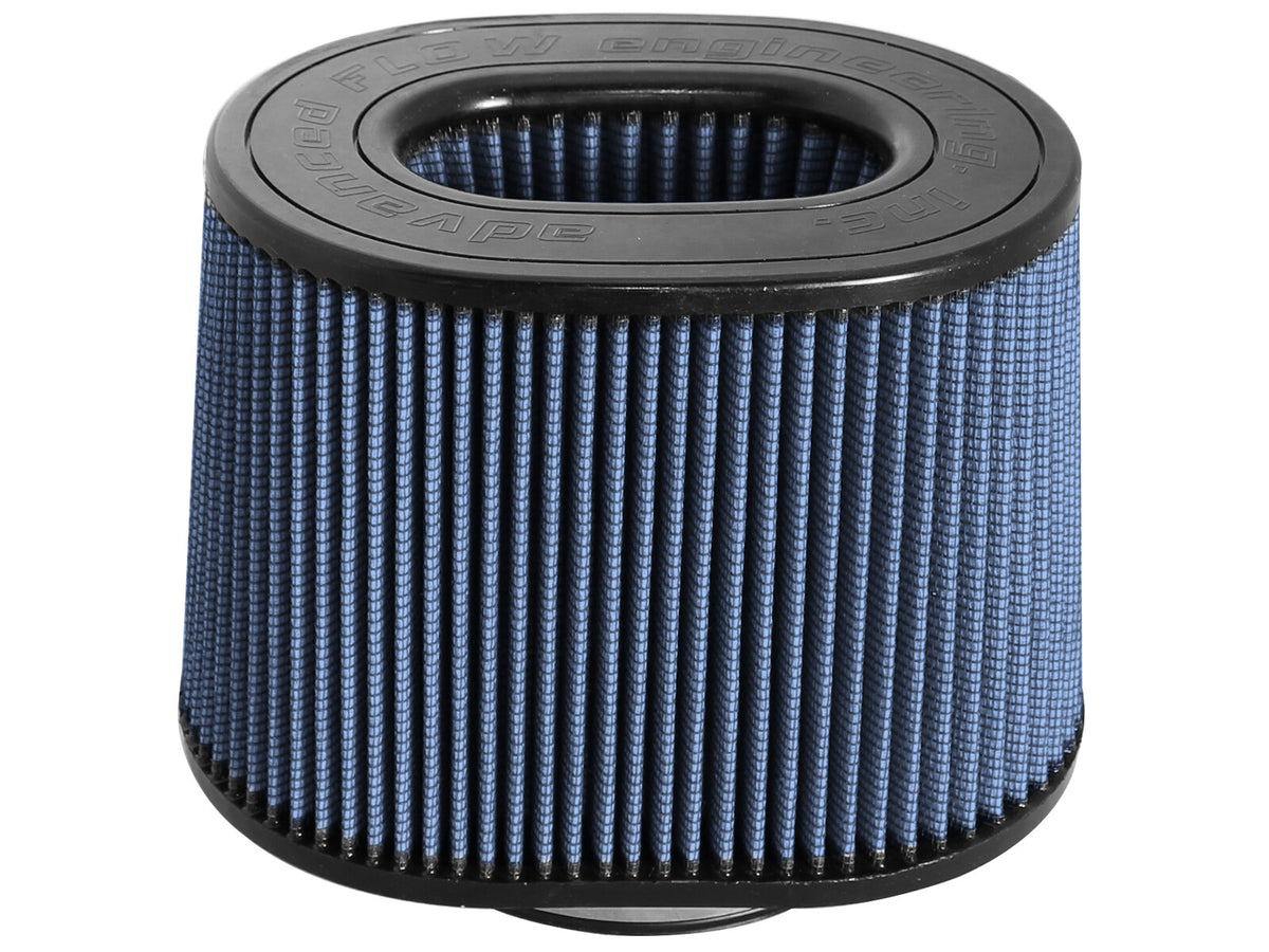 Magnum Force Intake Replacement Air Filter w/ Pro 5R Media 5-1/2 Inch F x (10x7) Inch B x (9x7) Inch T (Inverted) x 7 Inch H aFe Power