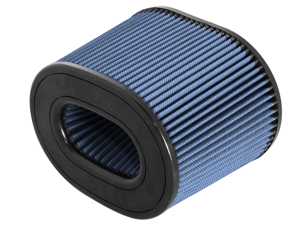 Magnum Force Intake Replacement Air Filter w/ Pro 5R Media 5-1/2 Inch F x (10x7) Inch B x (9x7) Inch T (Inverted) x 7 Inch H aFe Power-1