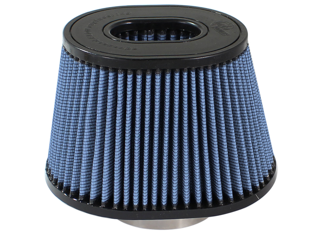 Magnum Force Intake Replacement Air Filter w/ Pro 5R Media 3-1/4 Inch F x (9x6-1/2) Inch B x (6-3/4x5-1/2) Inch T x 5-3/8 Inch H aFe Power