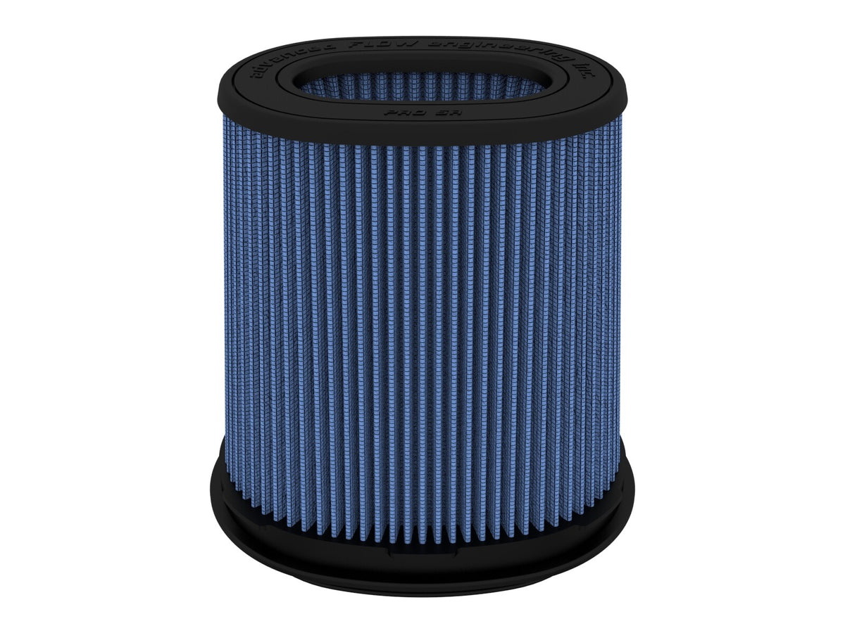 Momentum Intake Replacement Air Filter w/ Pro 5R Media (6-3/4x4-3/4) Inch F X (8-1/4x6-1/4) Inch B X (7-1/4x5) Inch T (Inverted) X 9 Inch H aFe Power