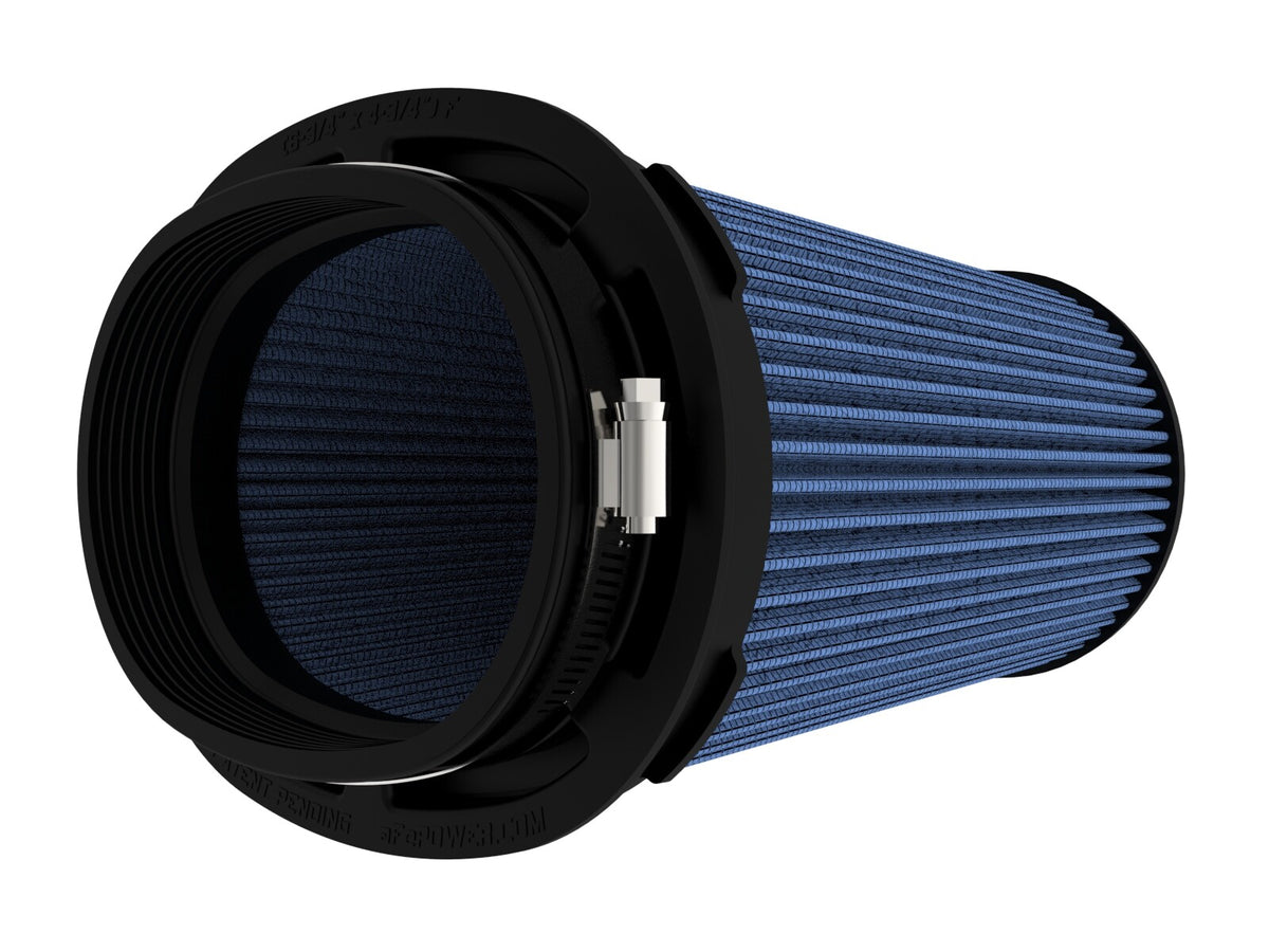 Momentum Intake Replacement Air Filter w/ Pro 5R Media (6-3/4x4-3/4) Inch F X (8-1/4x6-1/4) Inch B X (7-1/4x5) Inch T (Inverted) X 9 Inch H aFe Power-1