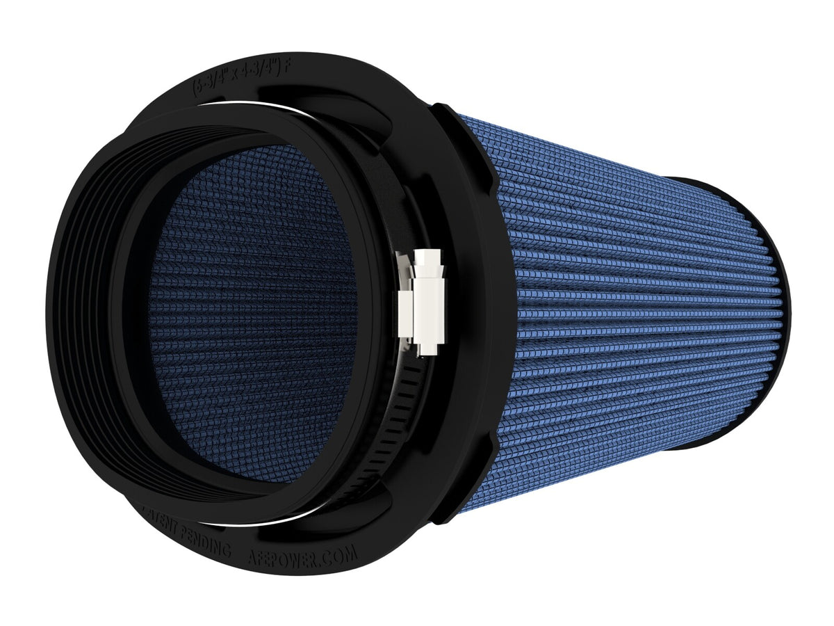 Momentum Intake Replacement Air Filter w/ Pro 5R Media (6-3/4x4-3/4) Inch F x (8-1/4x6-1/4) Inch B x (7-1/4x5) Inch T (Inverted) x 8-1/2 Inch H aFe Power-1