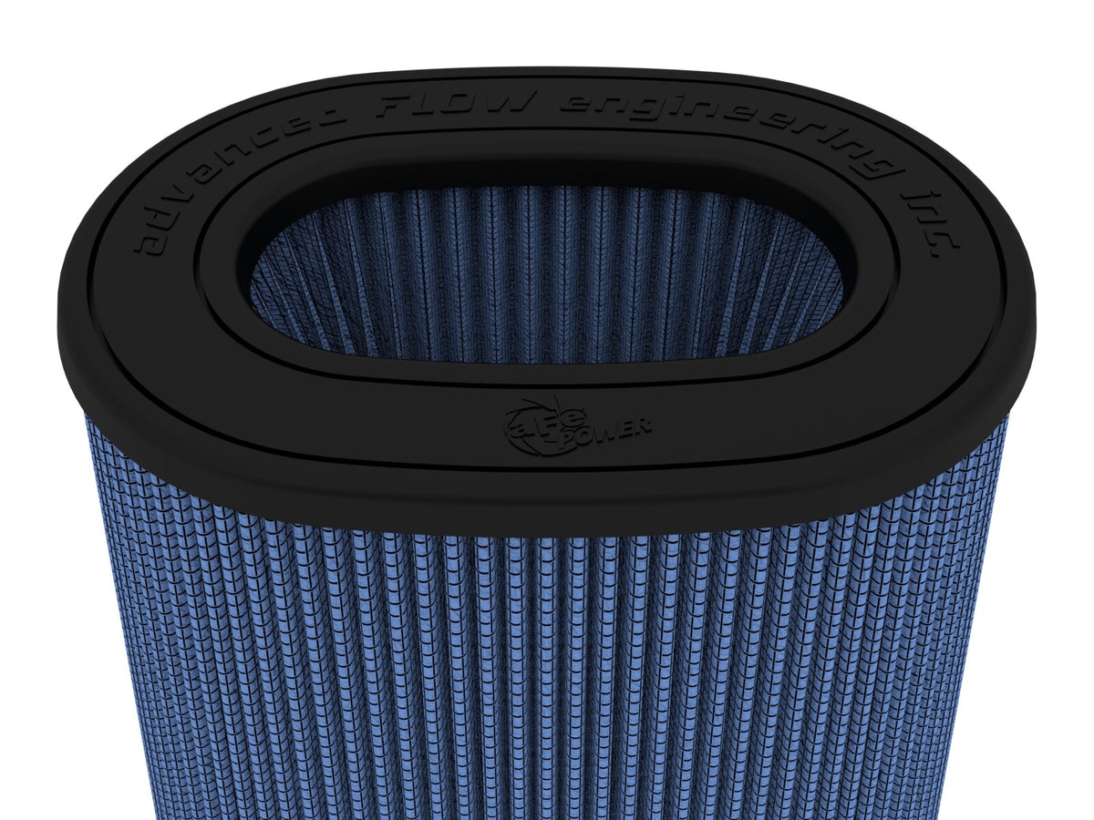 Momentum Intake Replacement Air Filter w/ Pro 5R Media (6-3/4x4-3/4) Inch F x (8-1/4x6-1/4) Inch B x (7-1/4x5) Inch T (Inverted) x 8-1/2 Inch H aFe Power-3