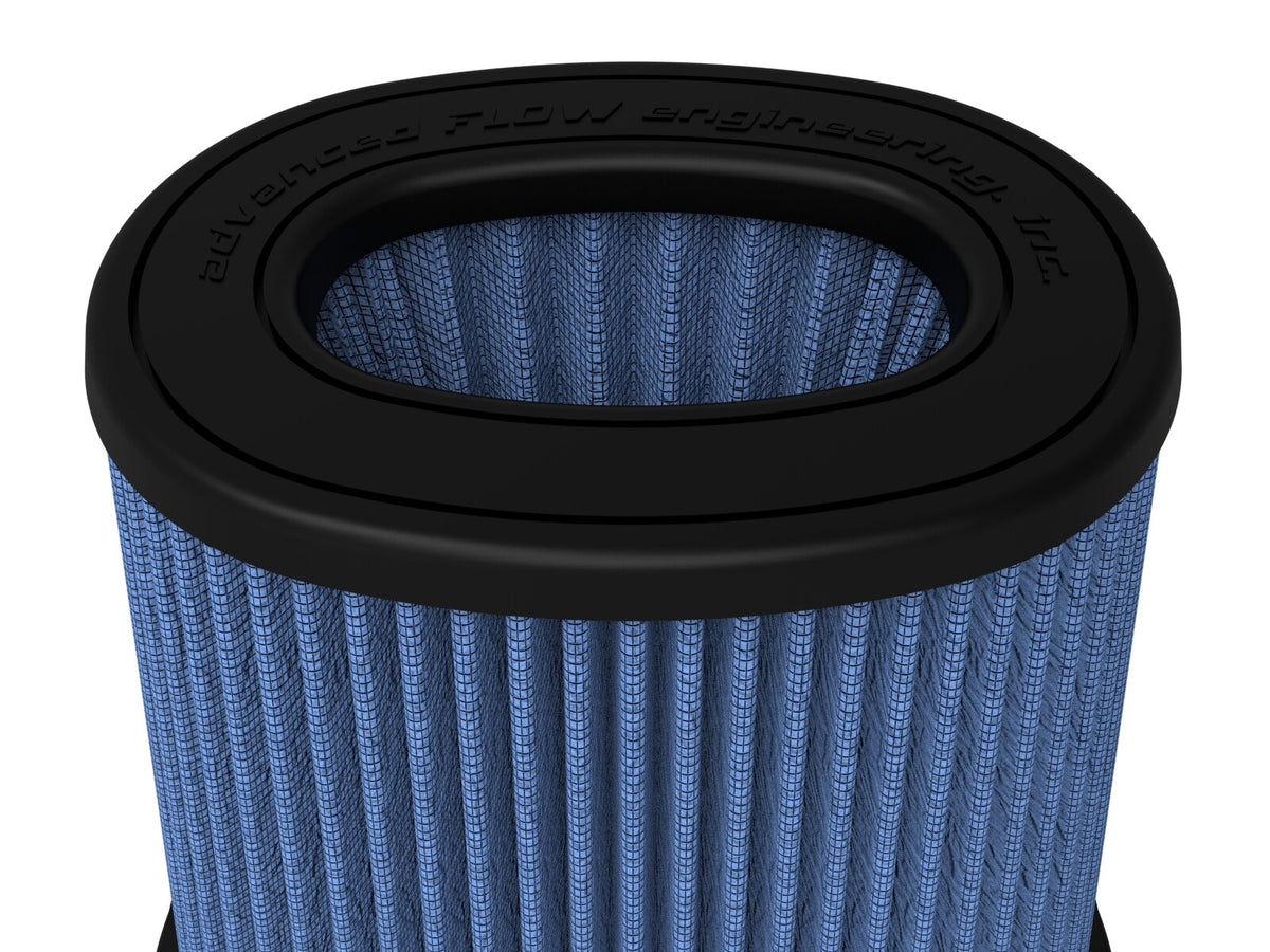 Momentum Intake Replacement Air Filter w/ Pro 5R Media (5-1/4x3-3/4) Inch F x (7-3/8x5-7/8) Inch B x (4-1/2x4) Inch T (Inverted) x 6-3/4 Inch H aFe Power-3