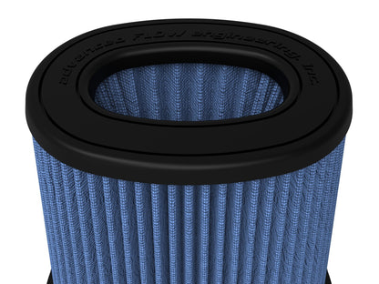 Momentum Intake Replacement Air Filter w/ Pro 5R Media (5-1/4x3-3/4) Inch F x (7-3/8x5-7/8) Inch B x (4-1/2x4) Inch T (Inverted) x 6-3/4 Inch H aFe Power-3