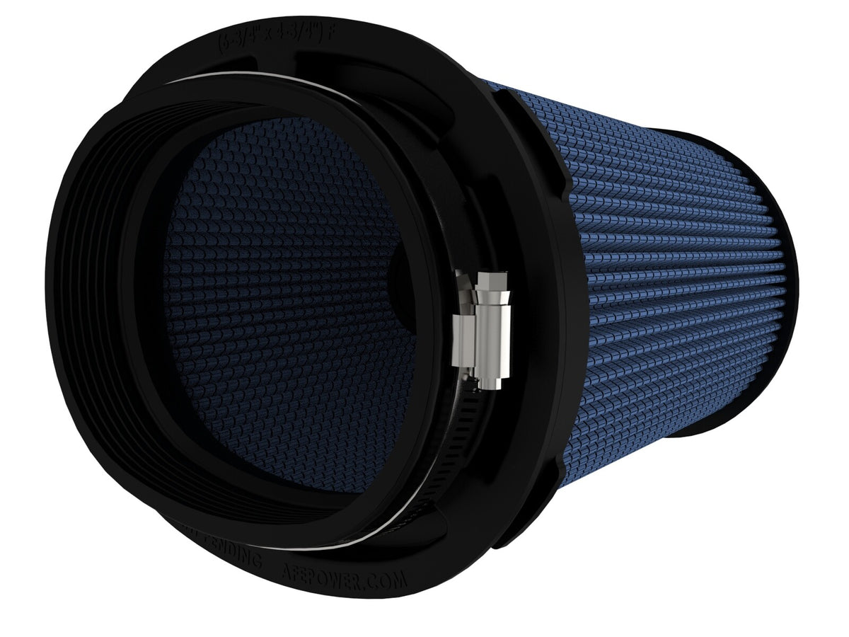 Momentum Intake Replacement Air Filter w/ Pro 5R Media (6-3/4x4-3/4) Inch F x (8-1/4x6-1/4) Inch B x (7-1/4x5) Inch T x 7 Inch H aFe Power-1