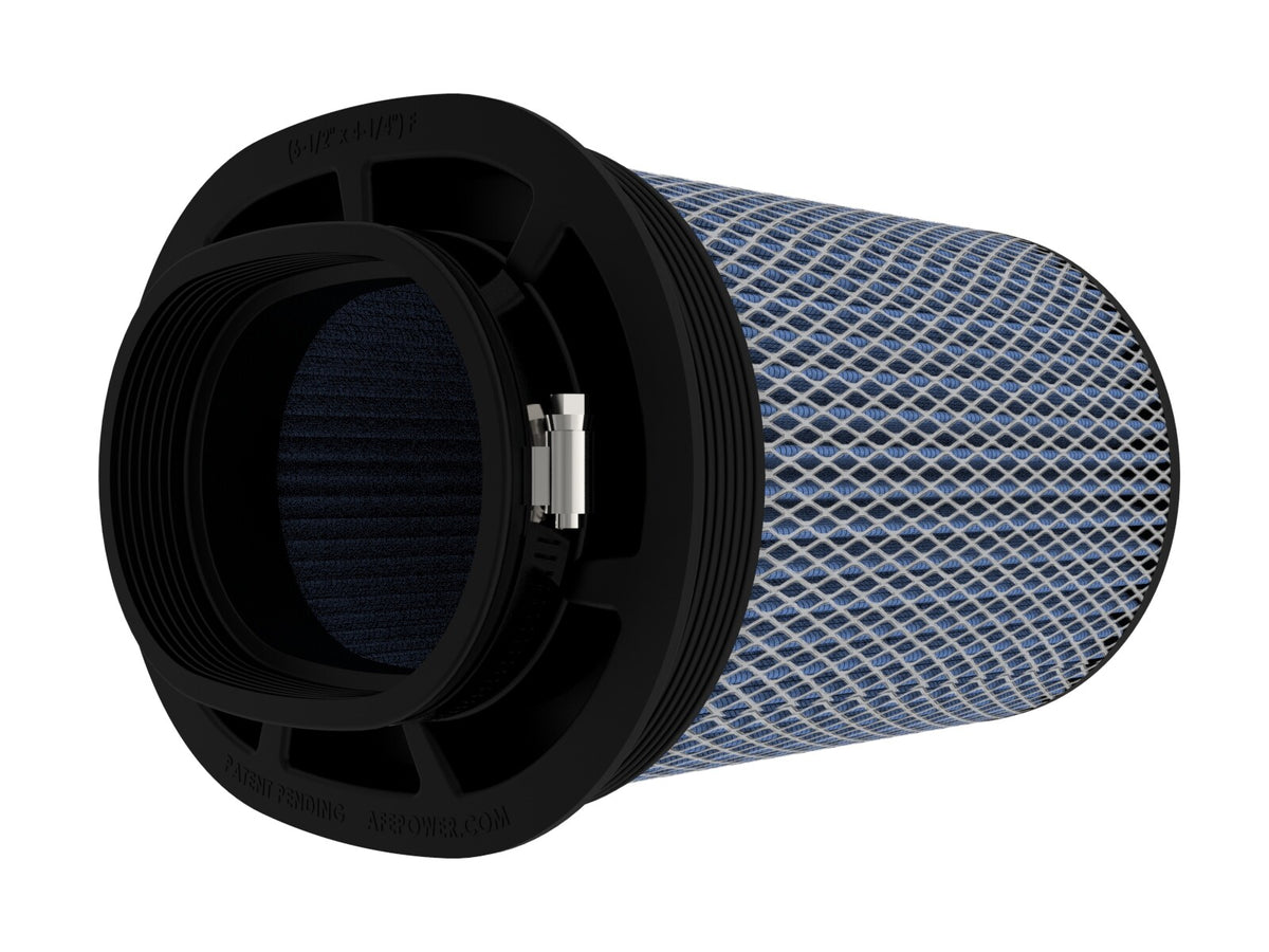 Momentum Intake Replacement Air Filter w/ Pro 5R Media (6-1/2x4-3/4) Inch F x (9x7) Inch B x (9x7) Inch T (Inverted) x 9 Inch H aFe Power-1