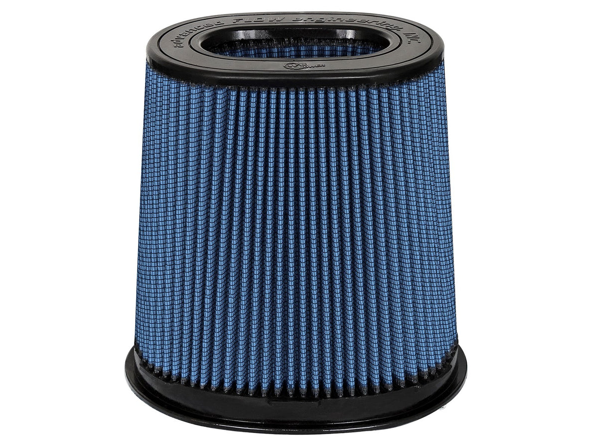 Momentum Intake Replacement Air Filter w/ Pro 5R Media 3 Inch F (Dual) x (8-1/4 x 6-1/4) Inch B x (7-1/4 x 5) Inch T x 9 Inch H aFe Power