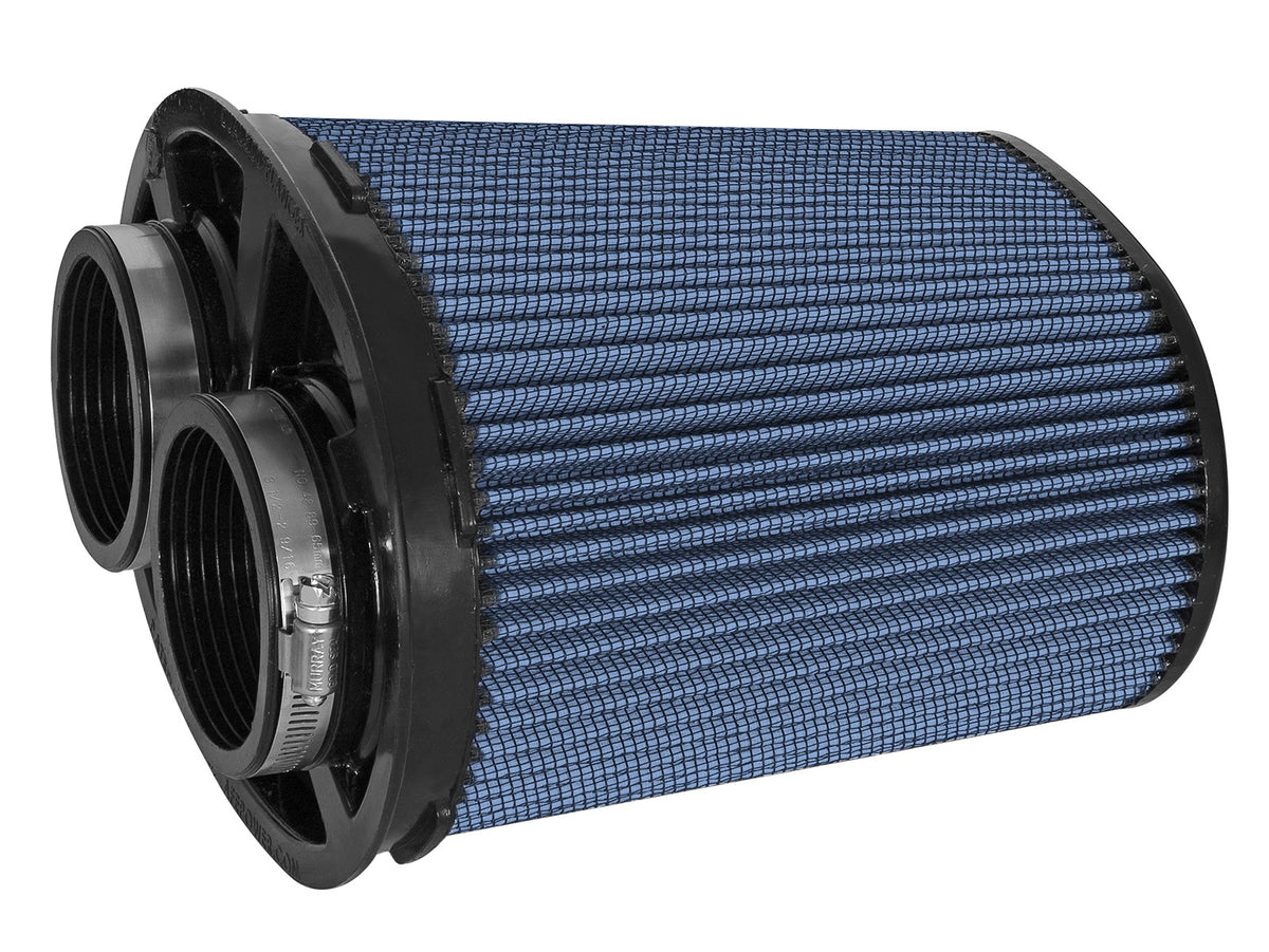 Momentum Intake Replacement Air Filter w/ Pro 5R Media 3 Inch F (Dual) x (8-1/4 x 6-1/4) Inch B x (7-1/4 x 5) Inch T x 9 Inch H aFe Power-1