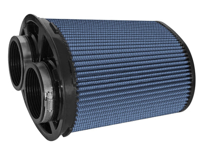 Momentum Intake Replacement Air Filter w/ Pro 5R Media 3 Inch F (Dual) x (8-1/4 x 6-1/4) Inch B x (7-1/4 x 5) Inch T x 9 Inch H aFe Power-1