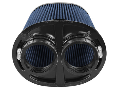 Momentum Intake Replacement Air Filter w/ Pro 5R Media 3 Inch F (Dual) x (8-1/4 x 6-1/4) Inch B x (7-1/4 x 5) Inch T x 9 Inch H aFe Power-2