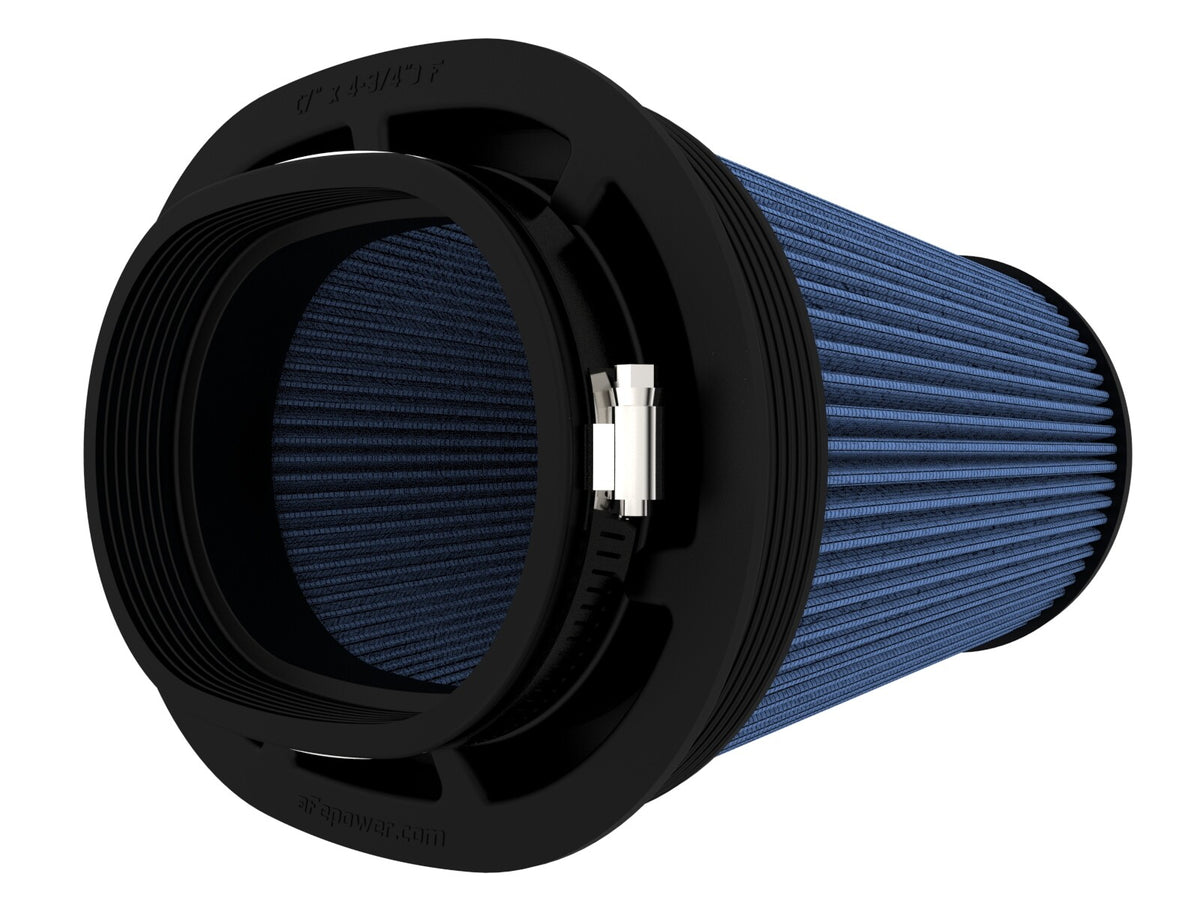 Momentum Intake Replacement Air Filter w/ Pro 5R Media (7x4-3/4) Inch F x (9x7) Inch B x (7-1/4x5) Inch T (Inverted) X 8 Inch H aFe Power-1