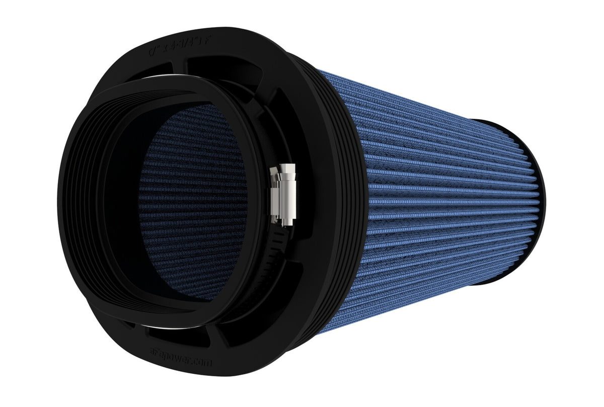Momentum Intake Replacement Air Filter w/ Pro 5R Media (7X4-3/4) Inch F x (9X7) Inch B x (7-1/4X5) Inch T (Inverted) x 9 Inch H aFe Power-1