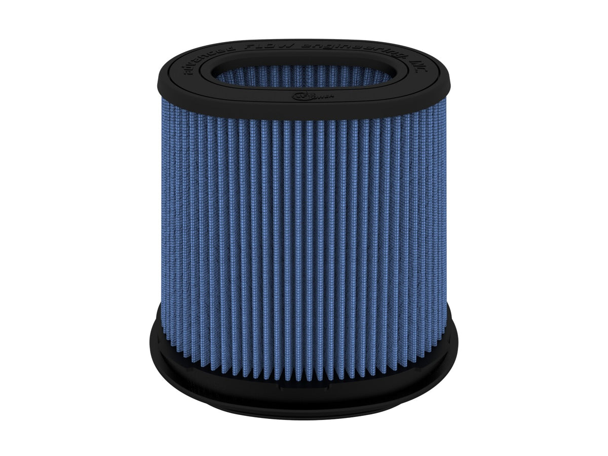 Momentum Intake Replacement Air Filter w/ Pro 5R Media (6-3/4x4-3/4) Inch F x (8-1/4x6-1/4) x (7-1/4x5) Inch T (Inverted) x 7-3/4 Inch H aFe Power