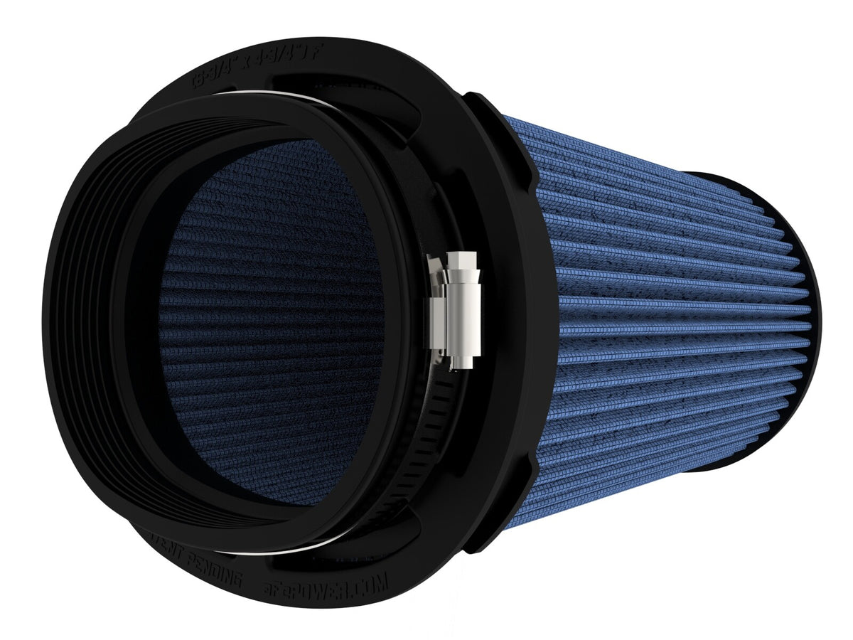 Momentum Intake Replacement Air Filter w/ Pro 5R Media (6-3/4x4-3/4) Inch F x (8-1/4x6-1/4) x (7-1/4x5) Inch T (Inverted) x 7-3/4 Inch H aFe Power-1