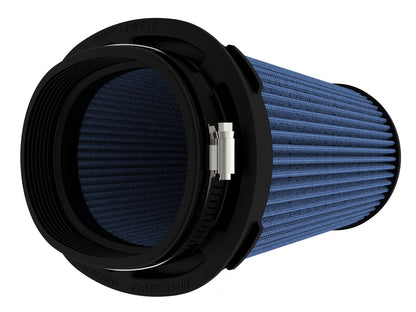 Momentum Intake Replacement Air Filter w/ Pro 5R Media (6-3/4x4-3/4) Inch F x (8-1/4x6-1/4) x (7-1/4x5) Inch T (Inverted) x 7-3/4 Inch H aFe Power-1