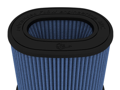 Momentum Intake Replacement Air Filter w/ Pro 5R Media (6-3/4x4-3/4) Inch F x (8-1/4x6-1/4) x (7-1/4x5) Inch T (Inverted) x 7-3/4 Inch H aFe Power-3