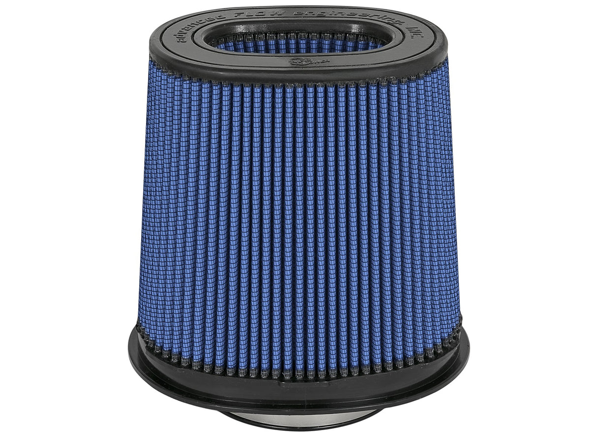 Momentum Intake Replacement Air Filter w/ Pro 5R Media 5 Inch F x (9x7) Inch B x (7-1/4x5) Inch T (Inverted) x 8 Inch H aFe Power