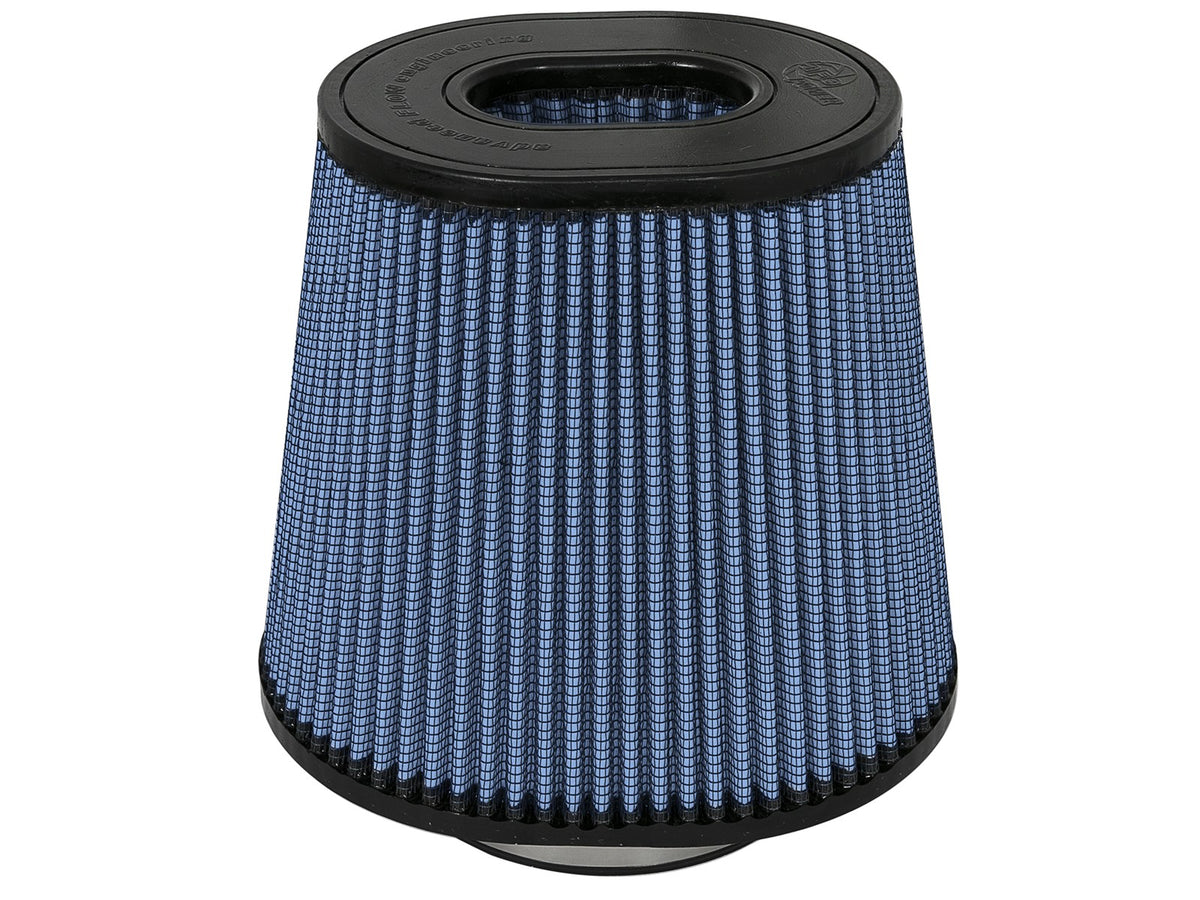 Magnum Force Intake Replacement Air Filter w/ Pro 5R Media 4-1/2 Inch F x (9x7-1/2) Inch B x (6-3/4x5-1/2) T (Inverted) x 9 Inch H aFe Power
