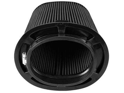 Momentum Intake Replacement Air Filter w/ Black Pro 5R Media (Pair) (6 x 4) Inch F x (8-1/4 x 6-1/4) Inch B x (7-1/4 x 5) Inch T (Inverted) x 10 Inch H aFe Power-2