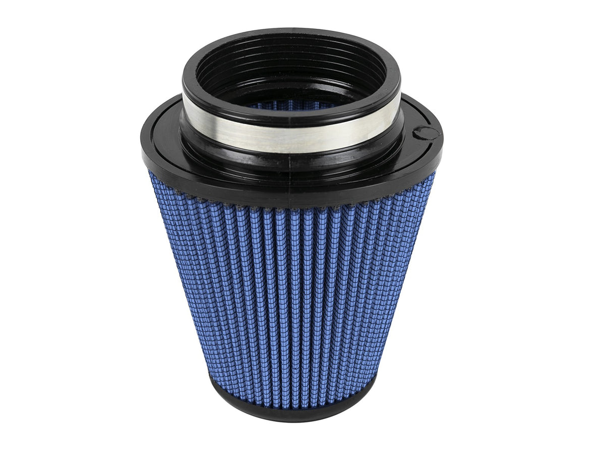Magnum Force Intake Replacement Air Filter w/ Pro 5R Media (Pair) 3-1/2 Inch F x (5-3/4x5) Inch B x 3-1/2 Inch T (Inverted) x 6 Inch H aFe Power-1