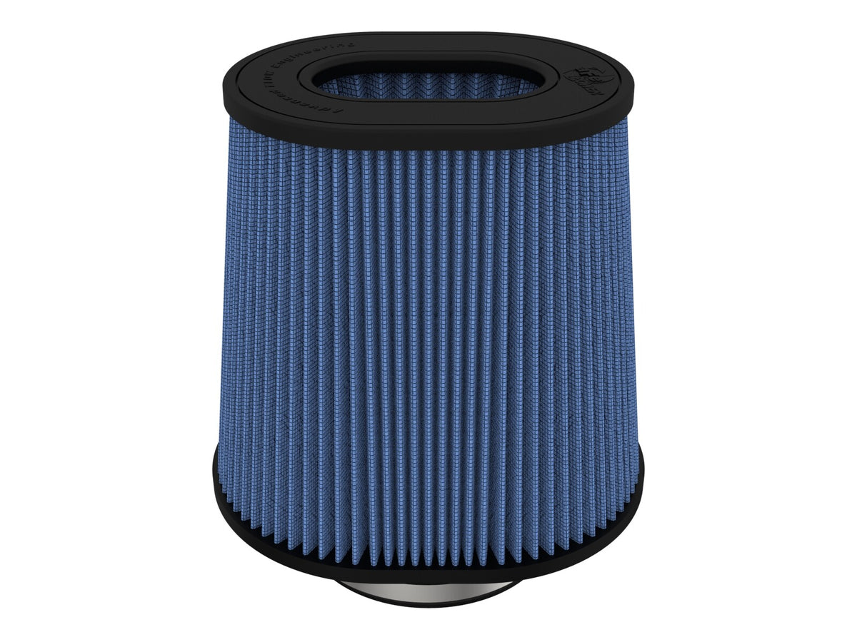 Magnum Force Intake Replacement Air Filter w/ Pro 5R Media 5-1/2 Inch F x (10x8) Inch B x (8x6) T (Inverted) x 9 Inch H Blue aFe Power