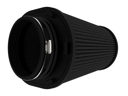 Magnum Force Intake Replacement Air Filter w/ Pro 5R Media 5-1/2 Inch F x (10x8) Inch B x (8x6) T (Inverted) x 9 Inch H Black aFe Power-1