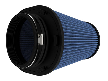 Magnum Force Intake Replacement Air Filter w/ Pro 5R Media 5-1/2 Inch F x (10x8) Inch B x (8x6) T (Inverted) x 9 Inch H Blue aFe Power-1