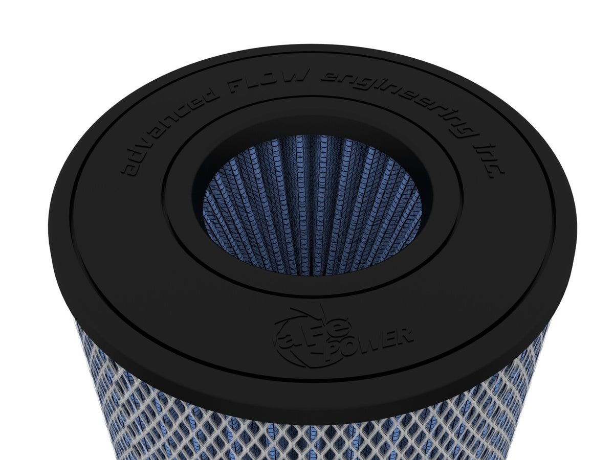 Momentum Intake Replacement Air Filter w/ Pro 5R Media 4 Inch F x 6-1/2 Inch B x 6-1/2 Inch T (Inverted) x 8 Inch H aFe Power-3