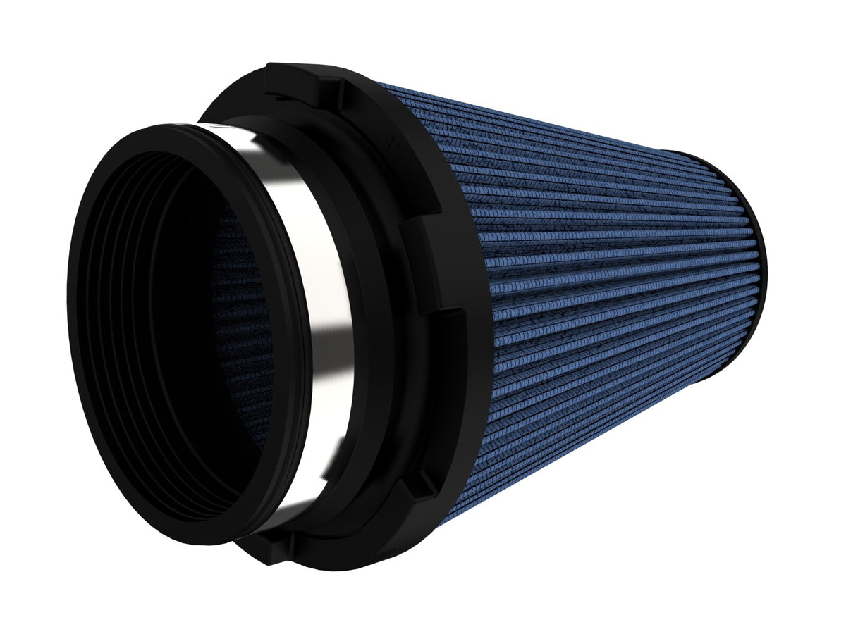Track Series Intake Replacement Air Filter w/ Pro 5R Media 4 Inch F x 6 Inch B x 4 Inch T (Inverted) x 8 Inch H aFe Power-1