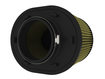 Magnum Force Intake Replacement Air Filter w/ Pro Guard 7 Media 5-1/2 Inch F x (12-1/4x9-3/4) Inch B x (11-1/4x8-3/4) Inch T (Inverted) x 8 Inch H aFe Power-1