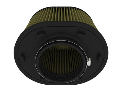 Magnum Force Intake Replacement Air Filter w/ Pro Guard 7 Media 5-1/2 Inch F x (12-1/4x9-3/4) Inch B x (11-1/4x8-3/4) Inch T (Inverted) x 8 Inch H aFe Power-2