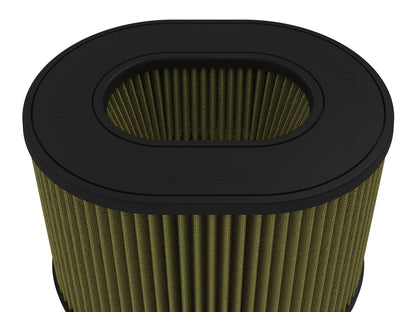 Magnum Force Intake Replacement Air Filter w/ Pro Guard 7 Media 5-1/2 Inch F x (12-1/4x9-3/4) Inch B x (11-1/4x8-3/4) Inch T (Inverted) x 8 Inch H aFe Power-3