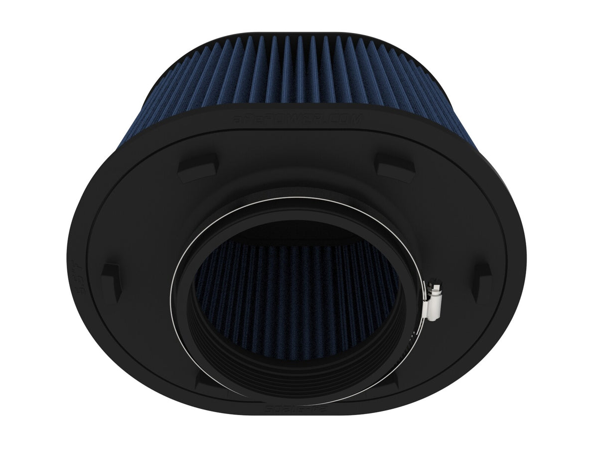 Magnum Force Intake Replacement Air Filter w/ Pro 5R Media 5-1/2 Inch F x (12-1/4x9-3/4) Inch B x (11-1/4x8-3/4) Inch T (Inverted) x 8 Inch H aFe Power-2