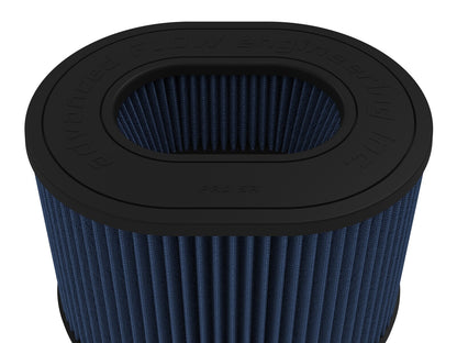 Magnum Force Intake Replacement Air Filter w/ Pro 5R Media 5-1/2 Inch F x (12-1/4x9-3/4) Inch B x (11-1/4x8-3/4) Inch T (Inverted) x 8 Inch H aFe Power-3