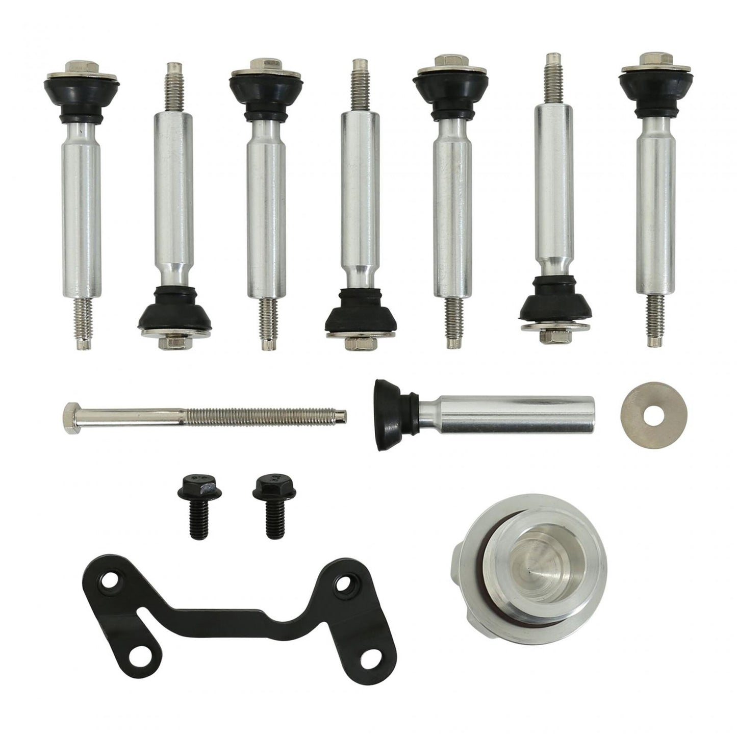 Tall LS Valve Covers Gloss Red Tall LS Valve Covers W/ Coil Mounting Posts, Cast Aluminum Gloss Red Holley-6