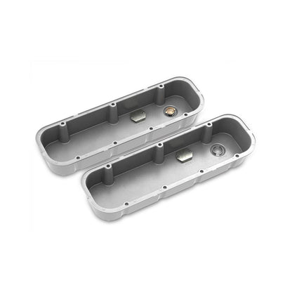 Tall M/T Valve Covers for Big Block Chevy Engines Cast Aluminum Tall M/T Valve Cover for BBC Engines, Natural Finish Holley-9