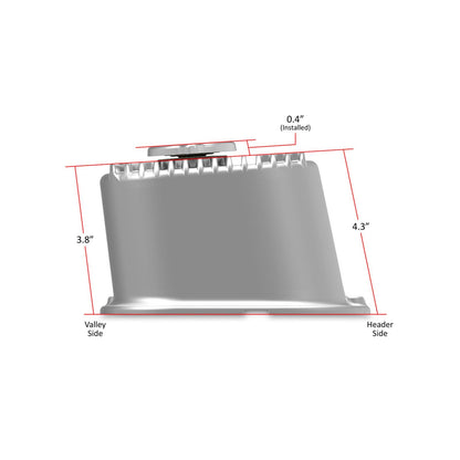 Tall M/T Valve Covers for Big Block Chevy Engines Cast Aluminum Tall M/T Valve Cover for BBC Engines, Natural Finish Holley-10