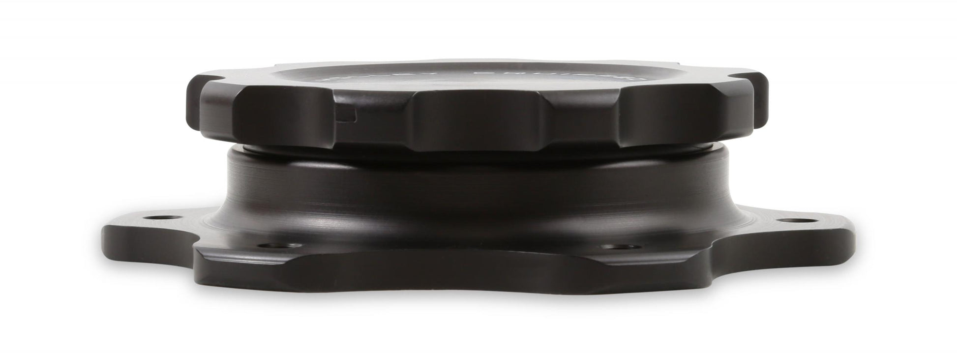 Equipped Billet Fuel Cell Cap 6-Bolt Flange Holley-1