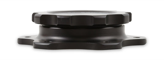 Equipped Billet Fuel Cell Cap 6-Bolt Flange Holley-1