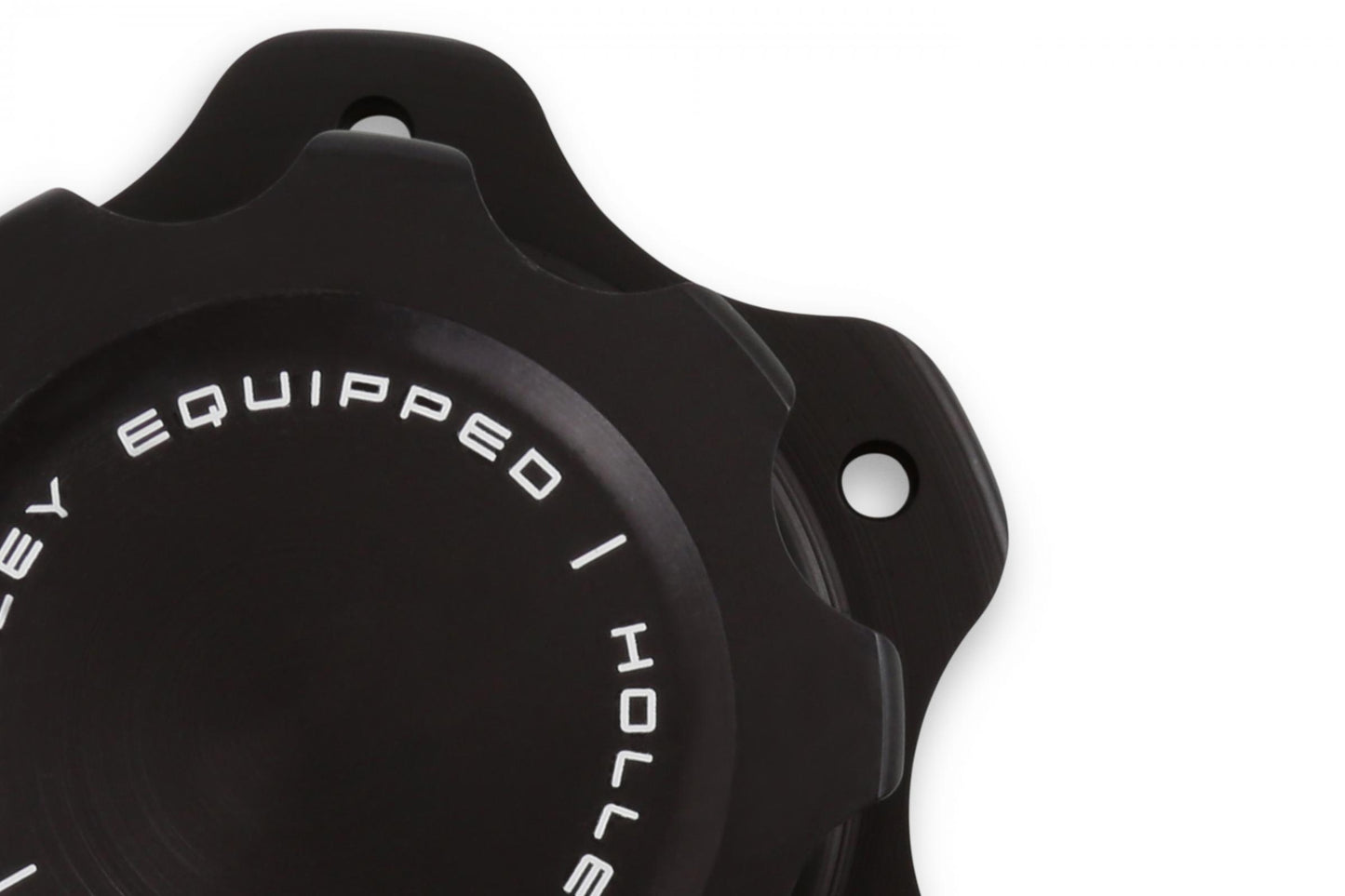 Equipped Billet Fuel Cell Cap 6-Bolt Flange Holley-2